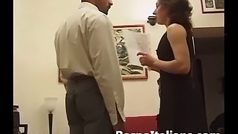 Experienced Italian Housewife Satisfies Her Hunger For Manhood