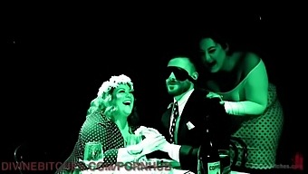 Two Stunning Curvy Women Dominate Their Submissive Partner In Bdsm Play