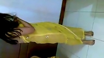An Indian Couple Enjoying Their Intimate Moment