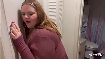 Surprised And Filled With Cum By Bbw Roommate