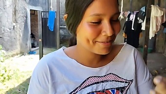 Watch As My Neighbor'S Butt Gets Filled With Cum From The Neighbor'S Fence