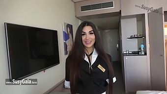 سرویس اتاق هتل Pov با کیر بزرگ سوزی گالا و نیک مورنو