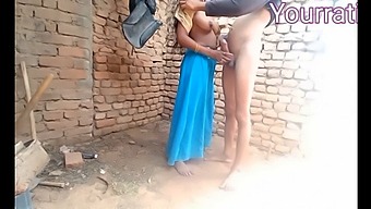 Indian Husband And Wife Have Passionate Sex Outdoors