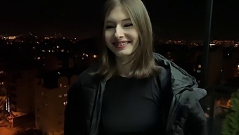 Russian Teen Gets Rough Sex For Money