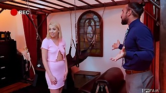 Madison Summers Îndeplinește Fantezia Perversă De Subsol A Tatălui Ei Vitreg În Hd