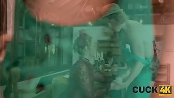 Small-Titted Teen Gets Dominated By Gardener In Hd Cuckoldry Video
