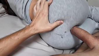 Unexpected Intimacy Between A Stepmom And Her Stepson In Bed