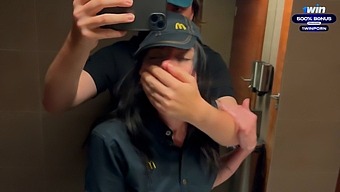 Public Restroom Encounter Leads To Intense Sexual Encounter With Mcdonald'S Employee - Eva Soda