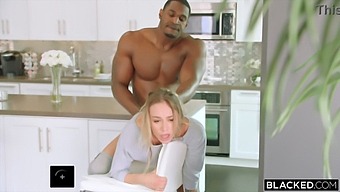Interracial Encounter With A Black Roommate Who Spanks And Gives A Deepthroat Blowjob