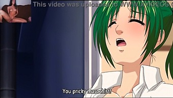 Young Woman Receives Help From Her Partner In Animated Hentai Video