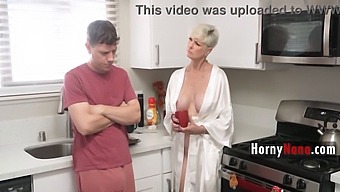 Horny Stepnana Shows Off Her Old Pussy In Pov Video