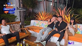 Max Betancur Has A Big Dick And He Uses It To Satisfy Tatiana Alvarez While Her Boyfriend Is Away.